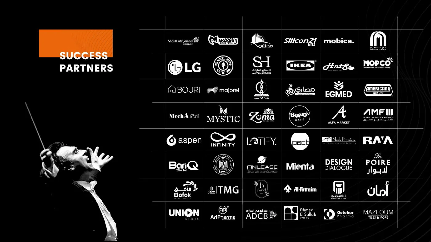 Success partners logo wall