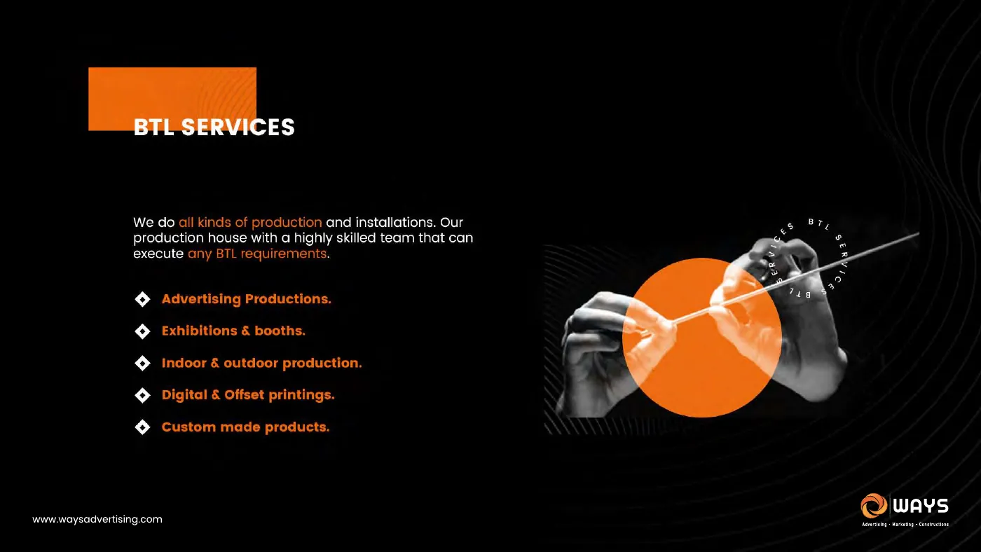 BTL services page